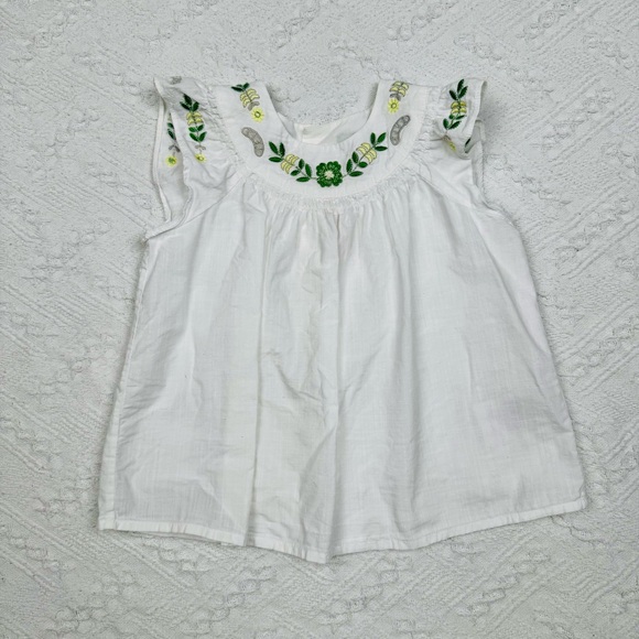 Bonpoint Lala floral-embroidered blouse 3a - Picture 2 of 5